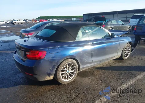 2016 BMW 228I xDrive z USA, uszkodzony, nr VIN WBA1L9C55GV767859
